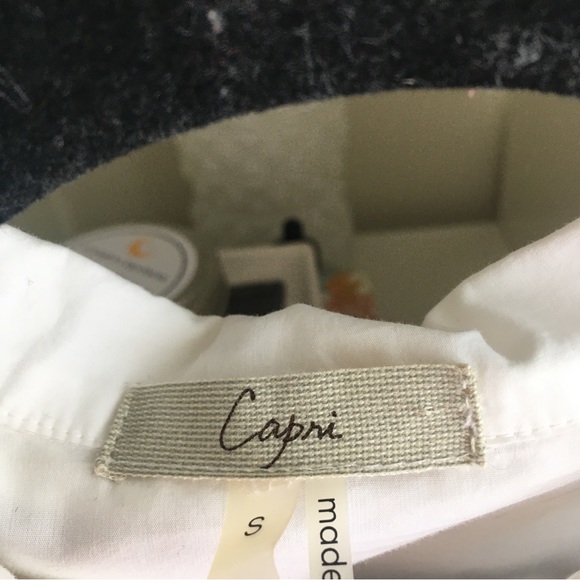 ❤️CAPRI Long White Shirt - Picture 2 of 5